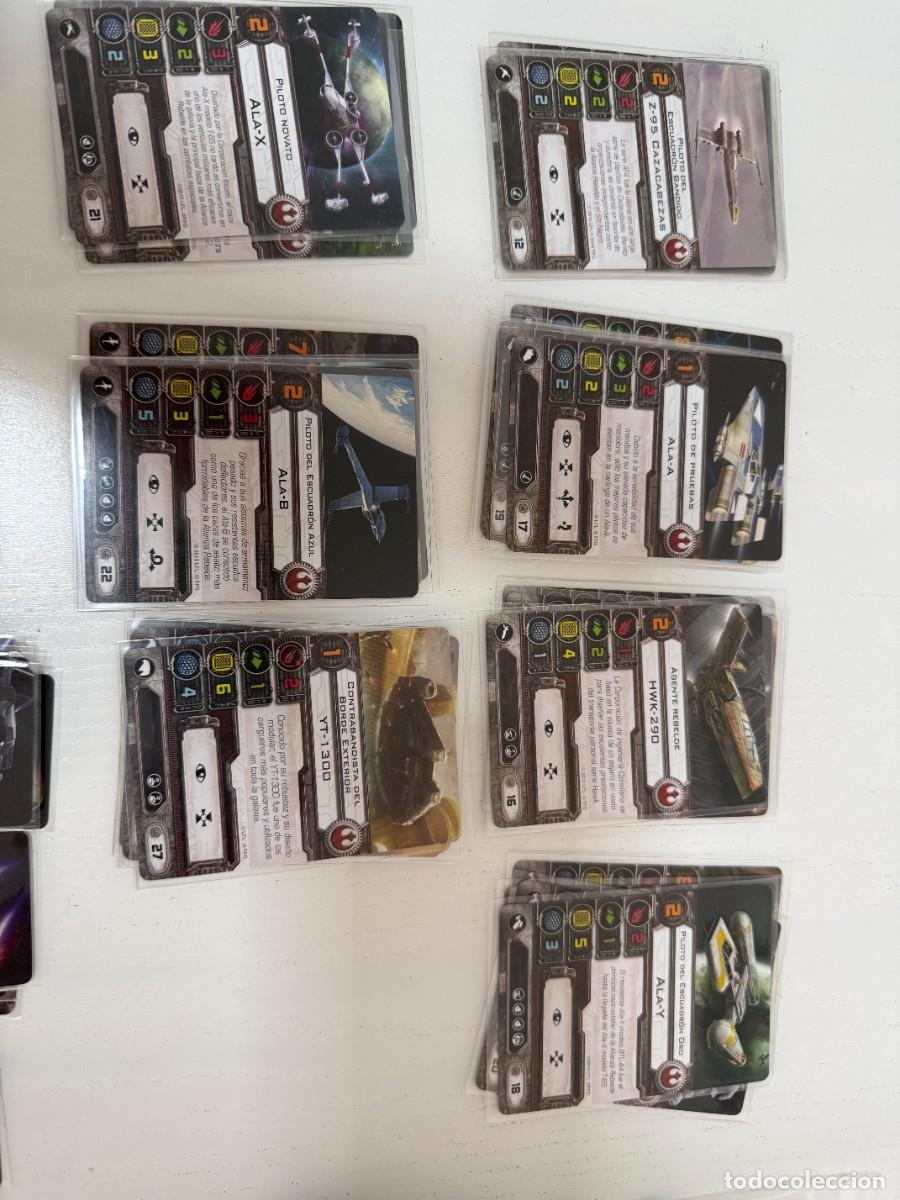 Juegos de mesa: X-WING JUEGO DE MESA, LOTE DE CARTAS Y COMPONENTES - Foto 2