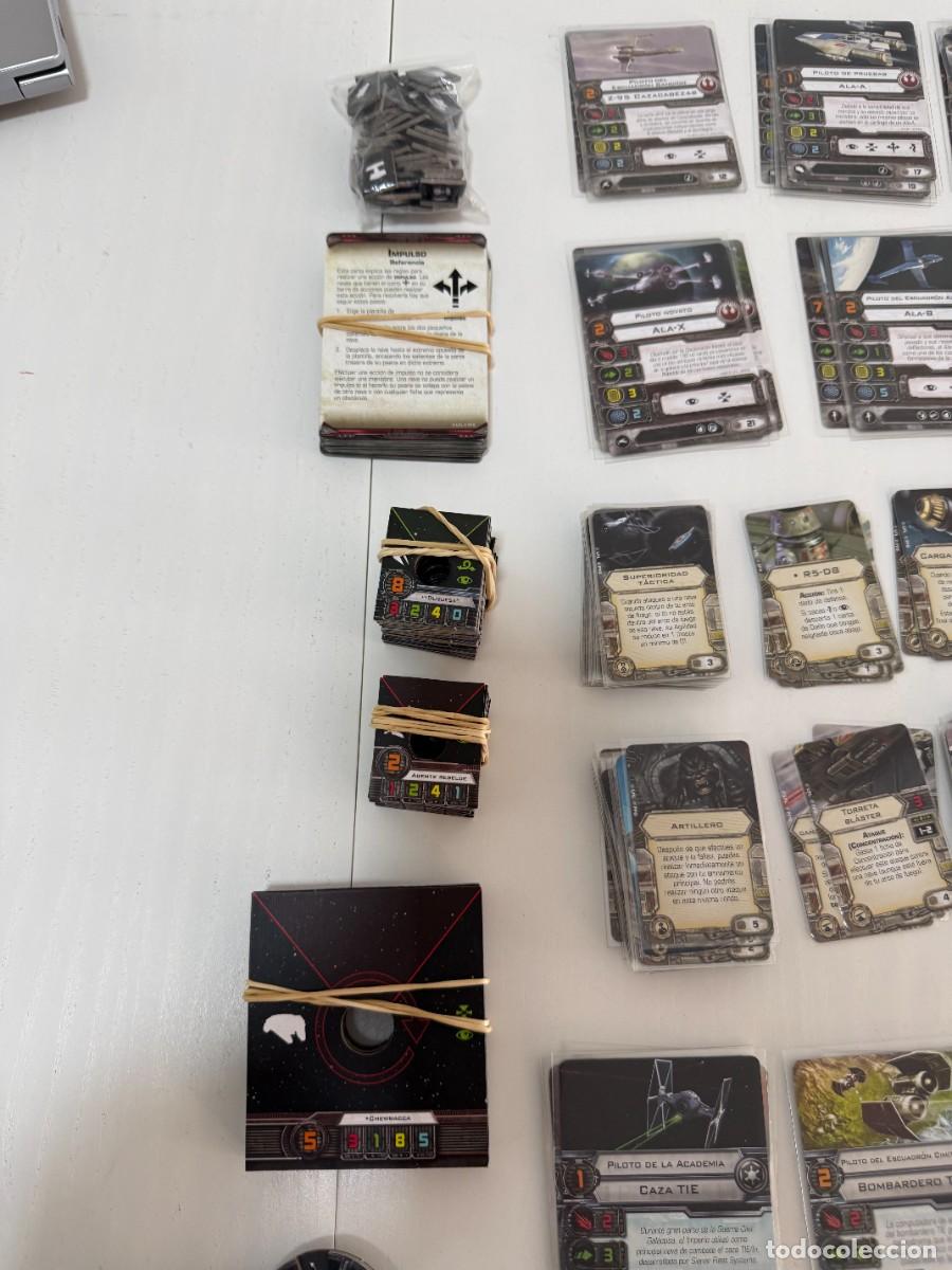 Juegos de mesa: X-WING JUEGO DE MESA, LOTE DE CARTAS Y COMPONENTES - Foto 6