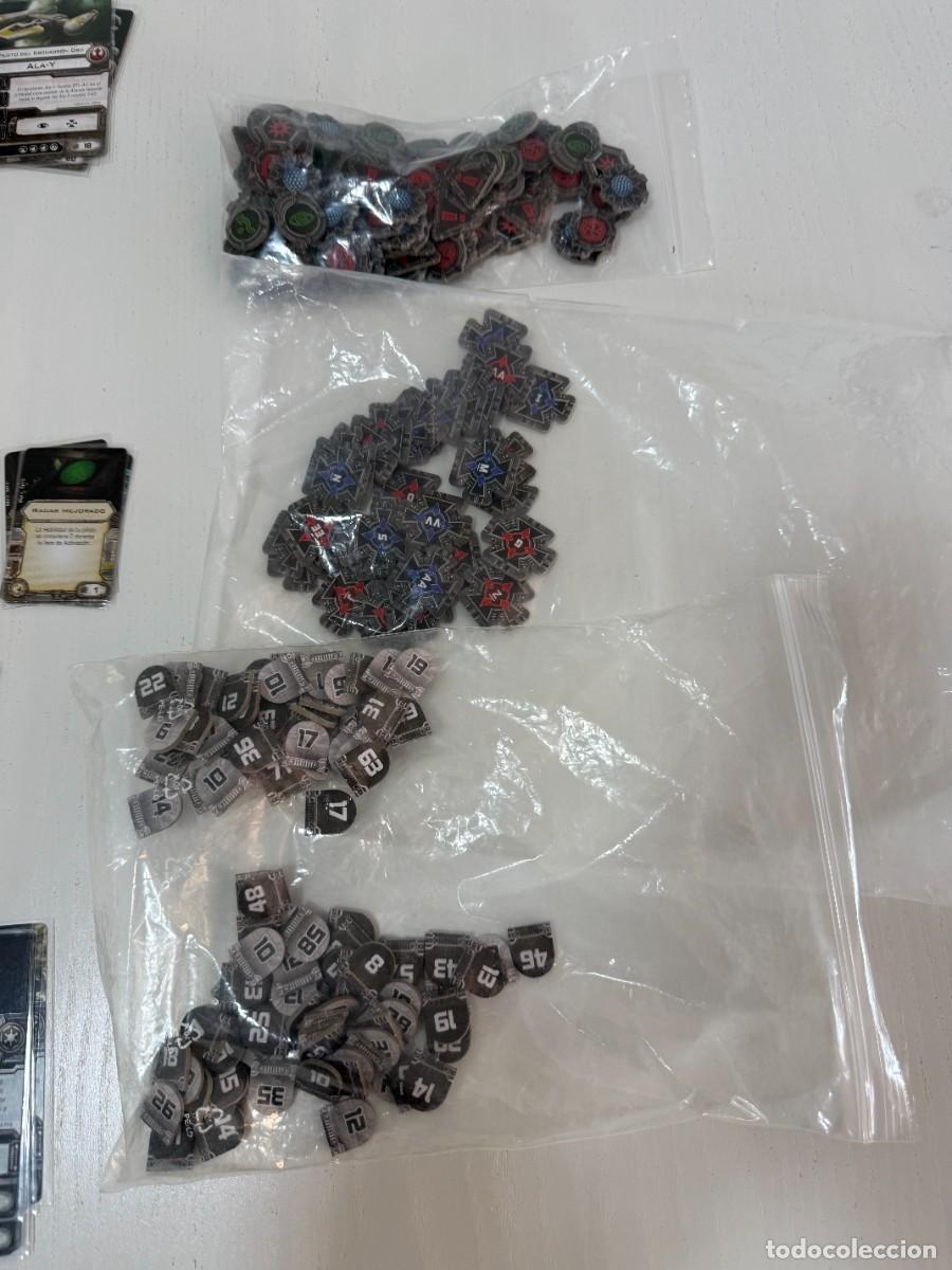 Juegos de mesa: X-WING JUEGO DE MESA, LOTE DE CARTAS Y COMPONENTES - Foto 7