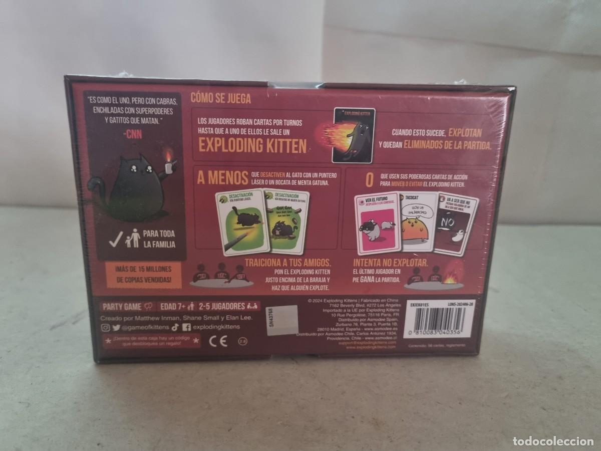 Juegos de mesa: Juego de mesa Exploding Kittens precintado - Foto 2