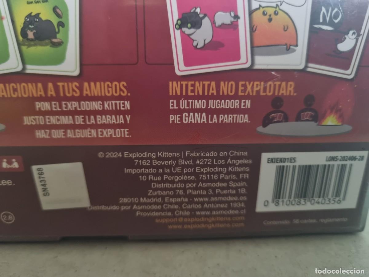 Juegos de mesa: Juego de mesa Exploding Kittens precintado - Foto 7