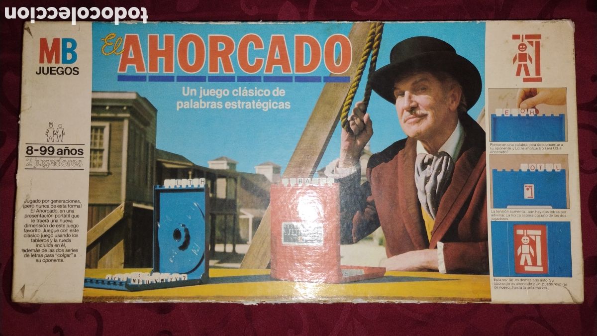 Juegos de mesa: El Ahorcado, de MB anys 1980 - Foto 1