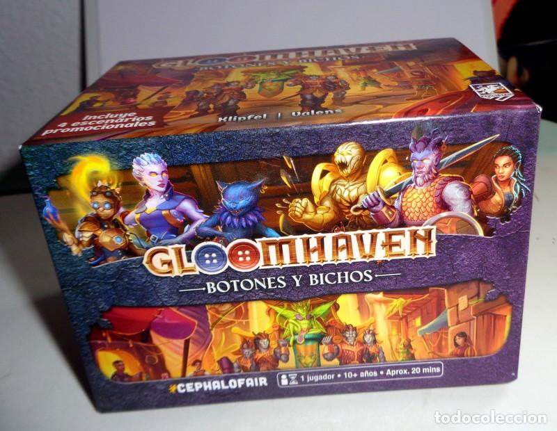 Juegos de mesa: CAJA NUEVA PRECINTADA. JUEGO DE MESA. GLOOMHAVEN. BOTONES Y BICHOS. CEPHALOFAIR EDICION ESPA&Ntilde;OL.