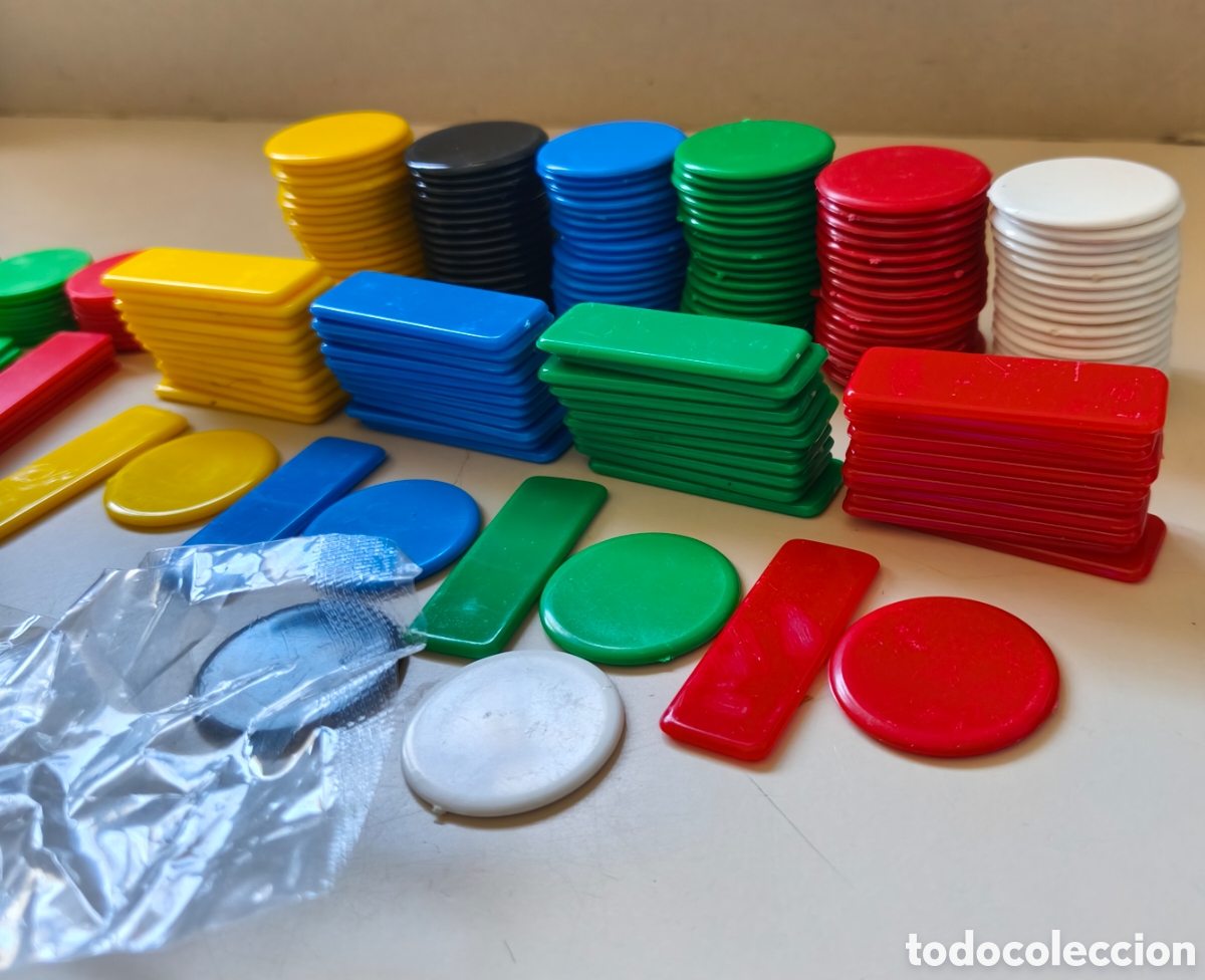 Juegos de mesa: SUPER LOTE DE FICHAS VARIADAS - Foto 2