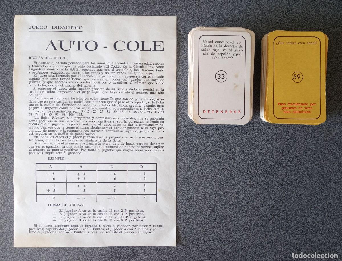 Juegos de mesa: Juego Auto Cole a&ntilde;os 70 - Foto 7