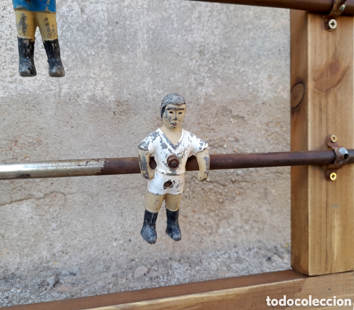 Juegos de mesa: Futbol&iacute;n Antiguo Reliquia 1945 Madrid - Foto 4