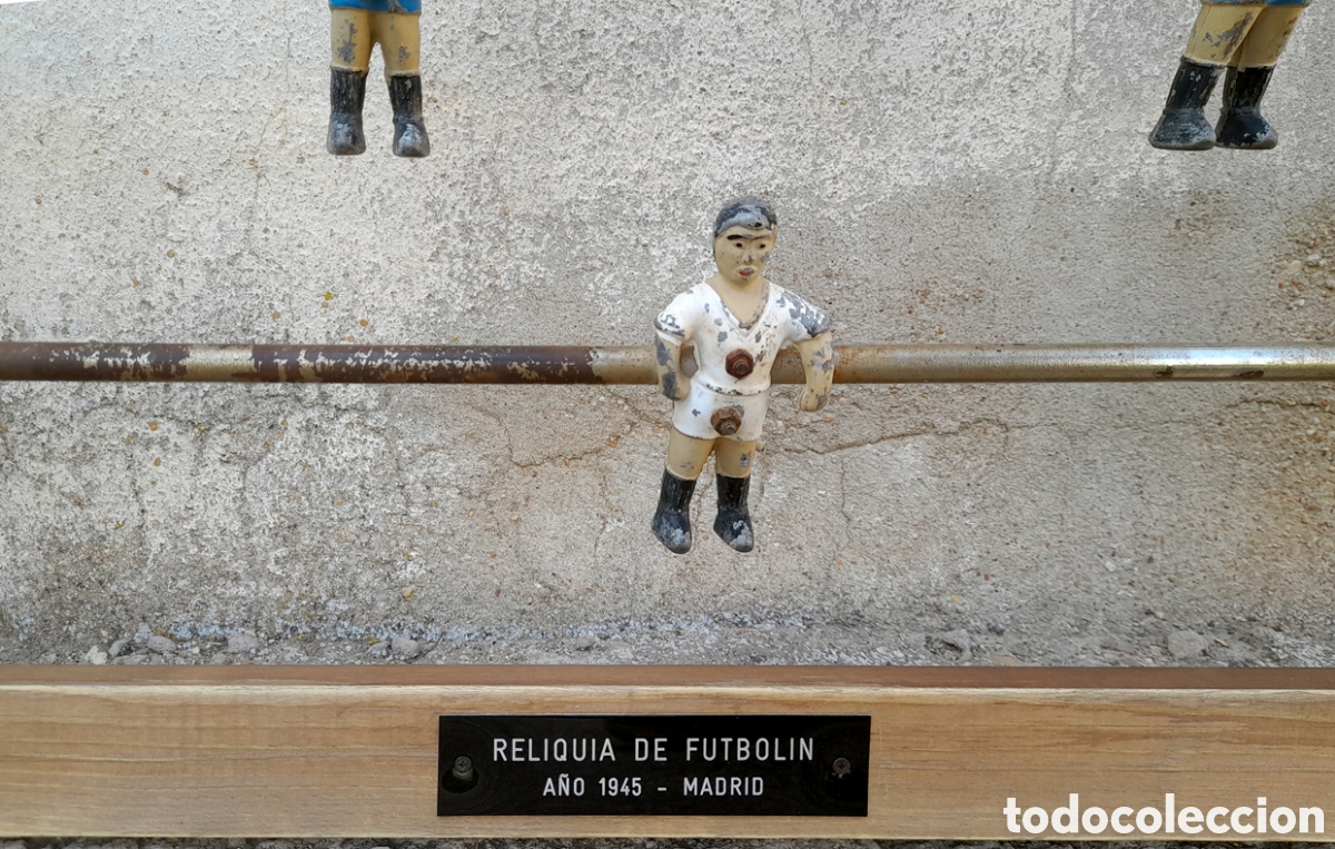Juegos de mesa: Futbol&iacute;n Antiguo Reliquia 1945 Madrid - Foto 5