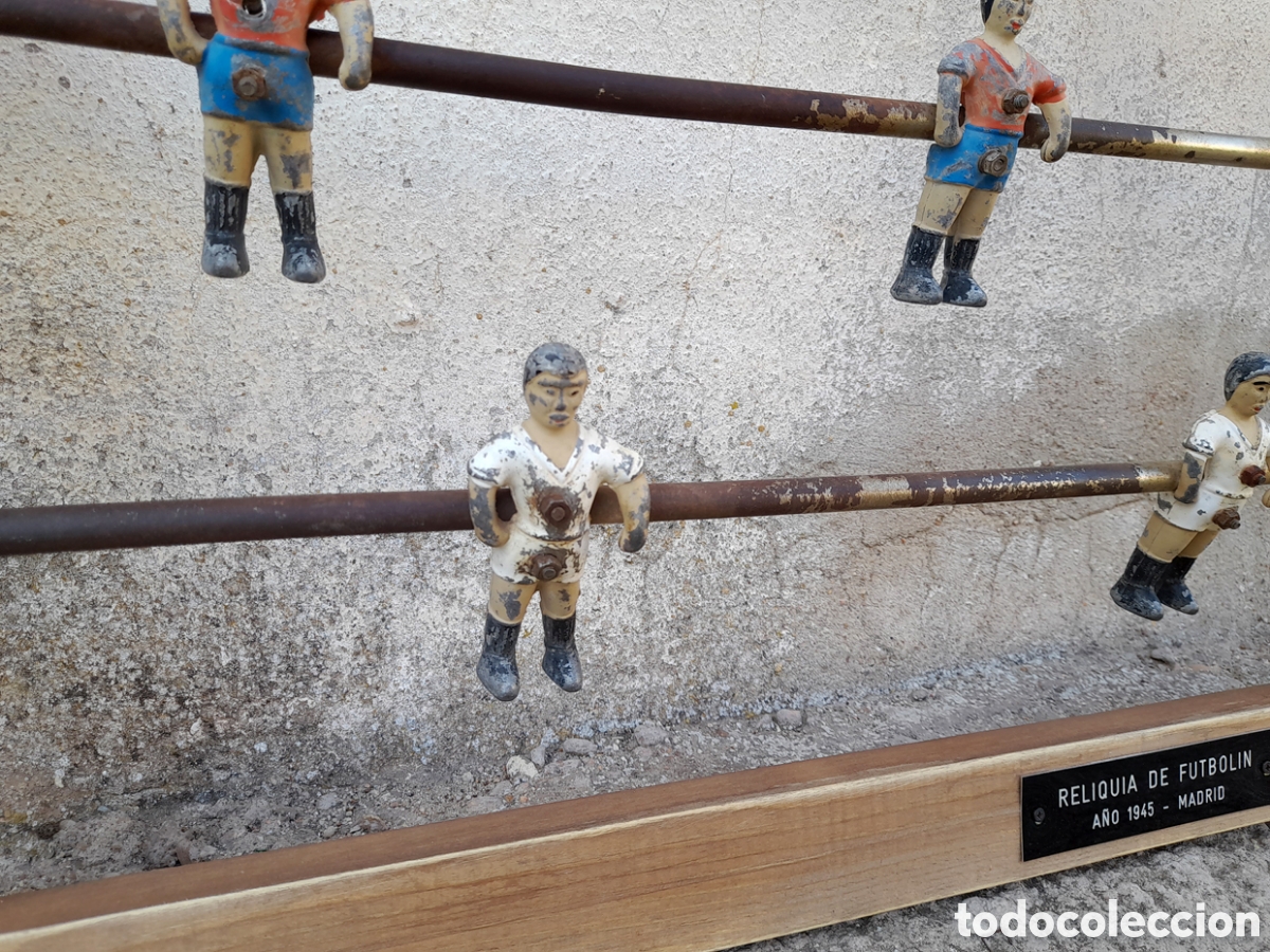 Juegos de mesa: Futbol&iacute;n Antiguo Reliquia 1945 Madrid - Foto 9
