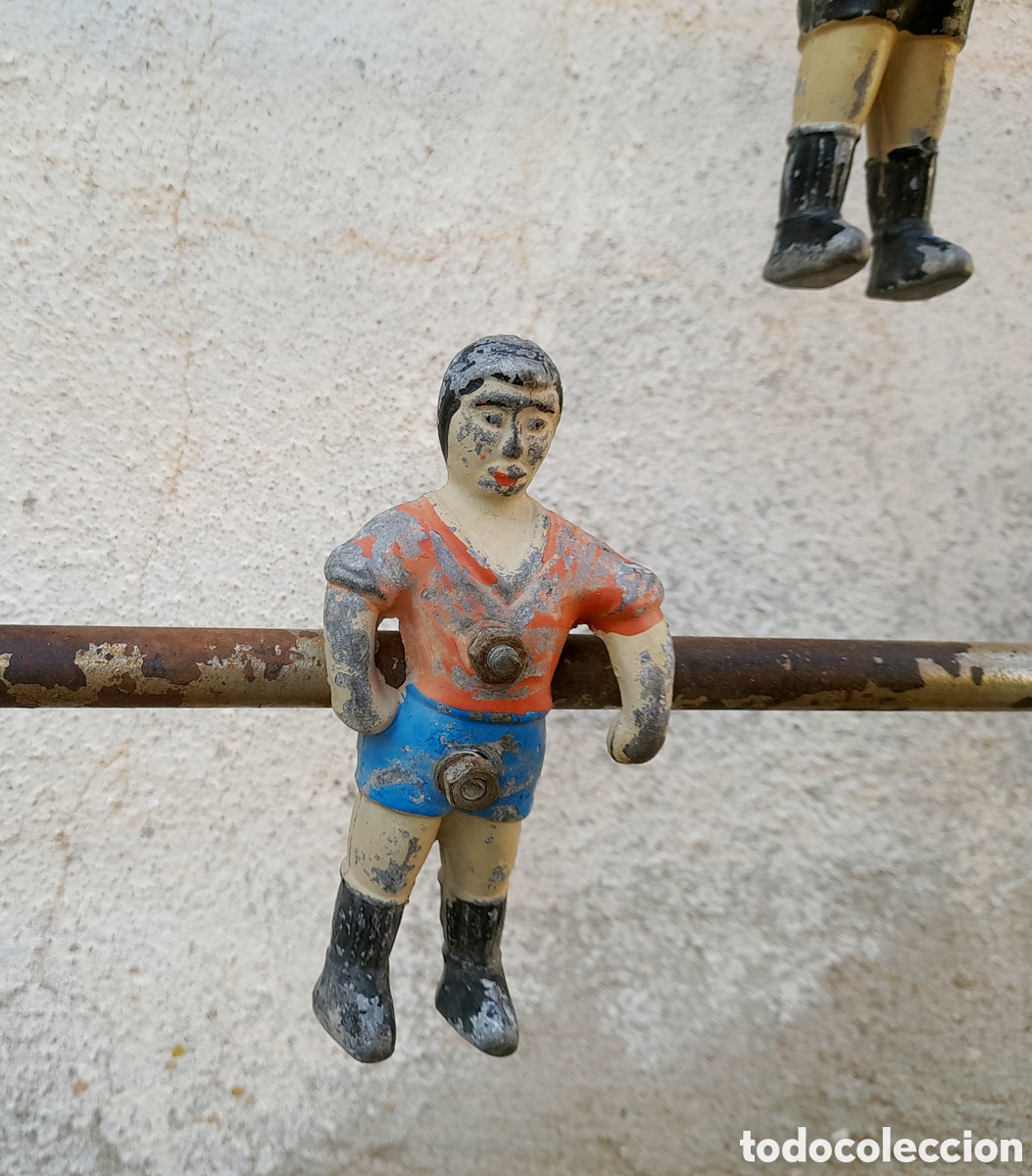 Juegos de mesa: Futbol&iacute;n Antiguo Reliquia 1945 Madrid - Foto 10