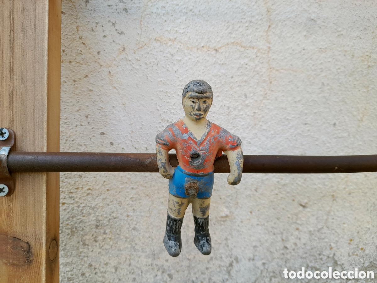 Juegos de mesa: Futbol&iacute;n Antiguo Reliquia 1945 Madrid - Foto 11