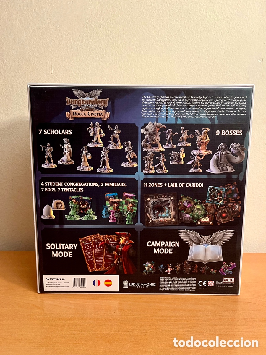 Juegos de mesa: Dungeonology Expansi&oacute;n Rocca Civetta - Foto 2