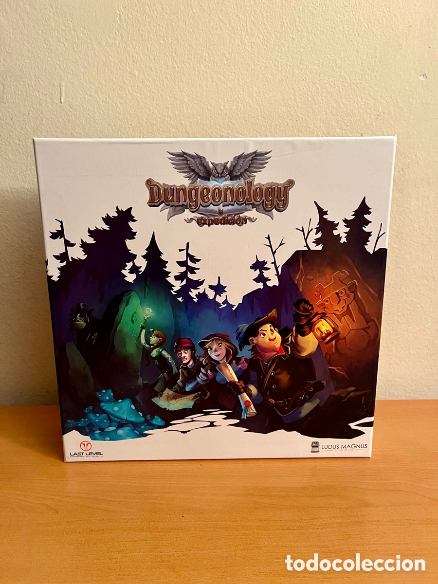 Juegos de mesa: Dungeonology Pintado + Exp. Erasmus Nuevo - Foto 2