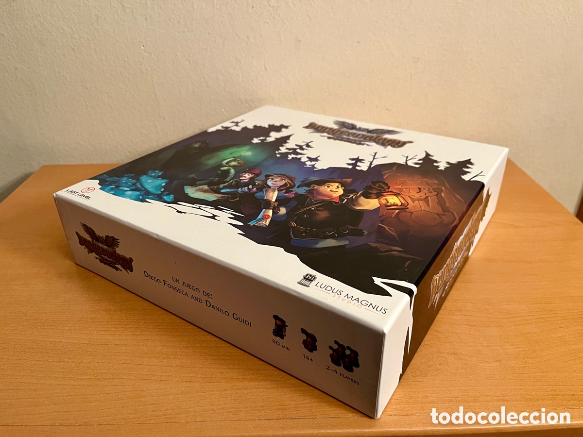 Juegos de mesa: Dungeonology Pintado + Exp. Erasmus Nuevo - Foto 4