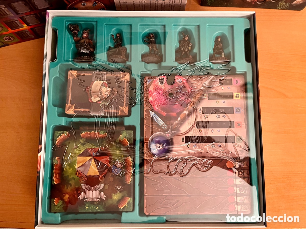 Juegos de mesa: Dungeonology Pintado + Exp. Erasmus Nuevo - Foto 6