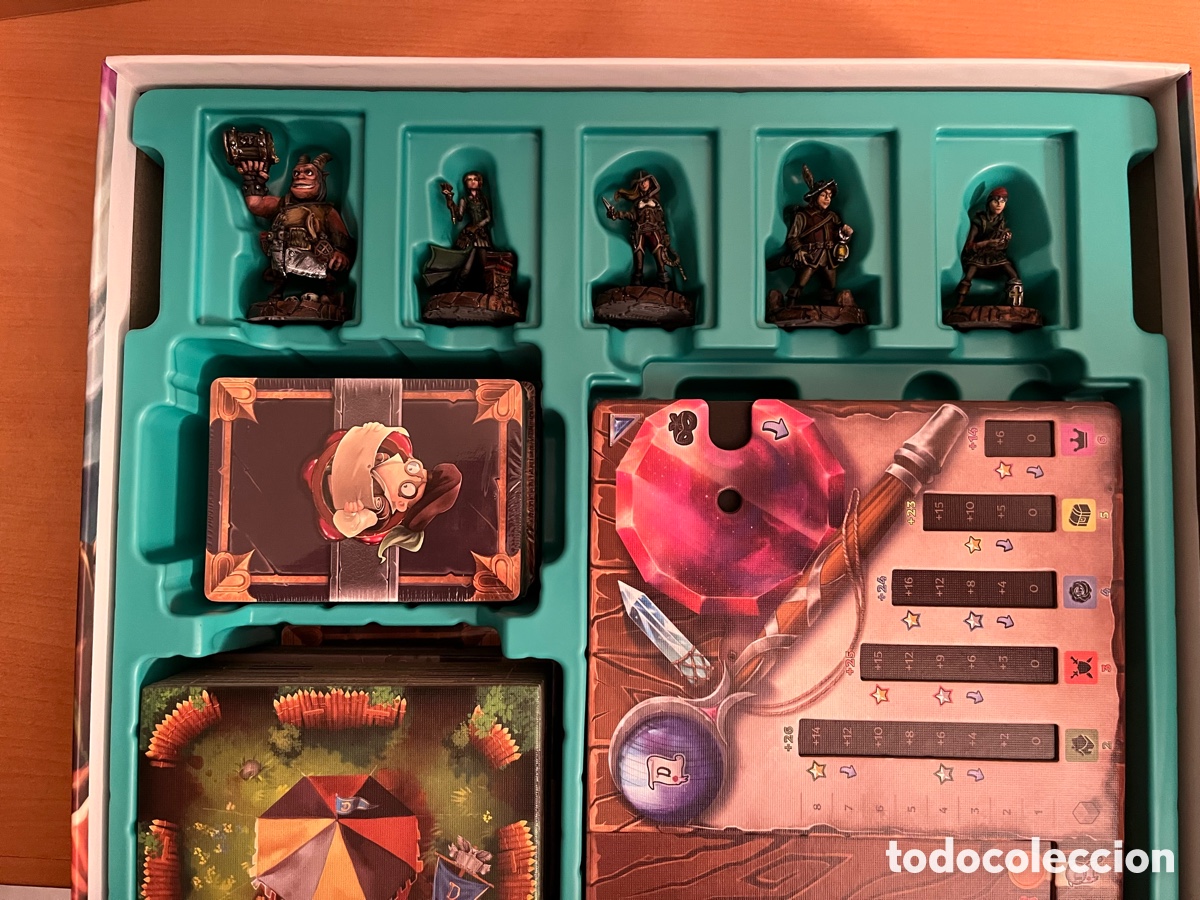 Juegos de mesa: Dungeonology Pintado + Exp. Erasmus Nuevo - Foto 7