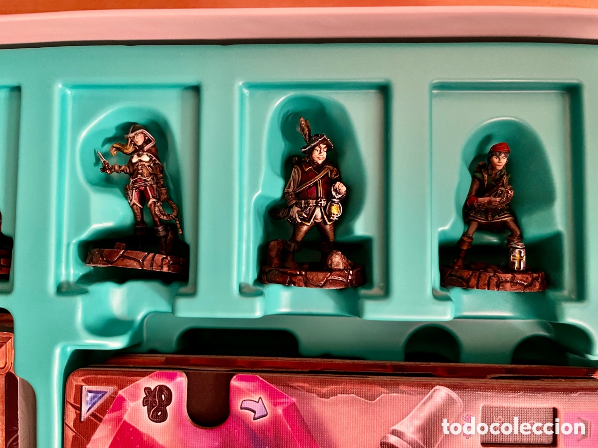 Juegos de mesa: Dungeonology Pintado + Exp. Erasmus Nuevo - Foto 9