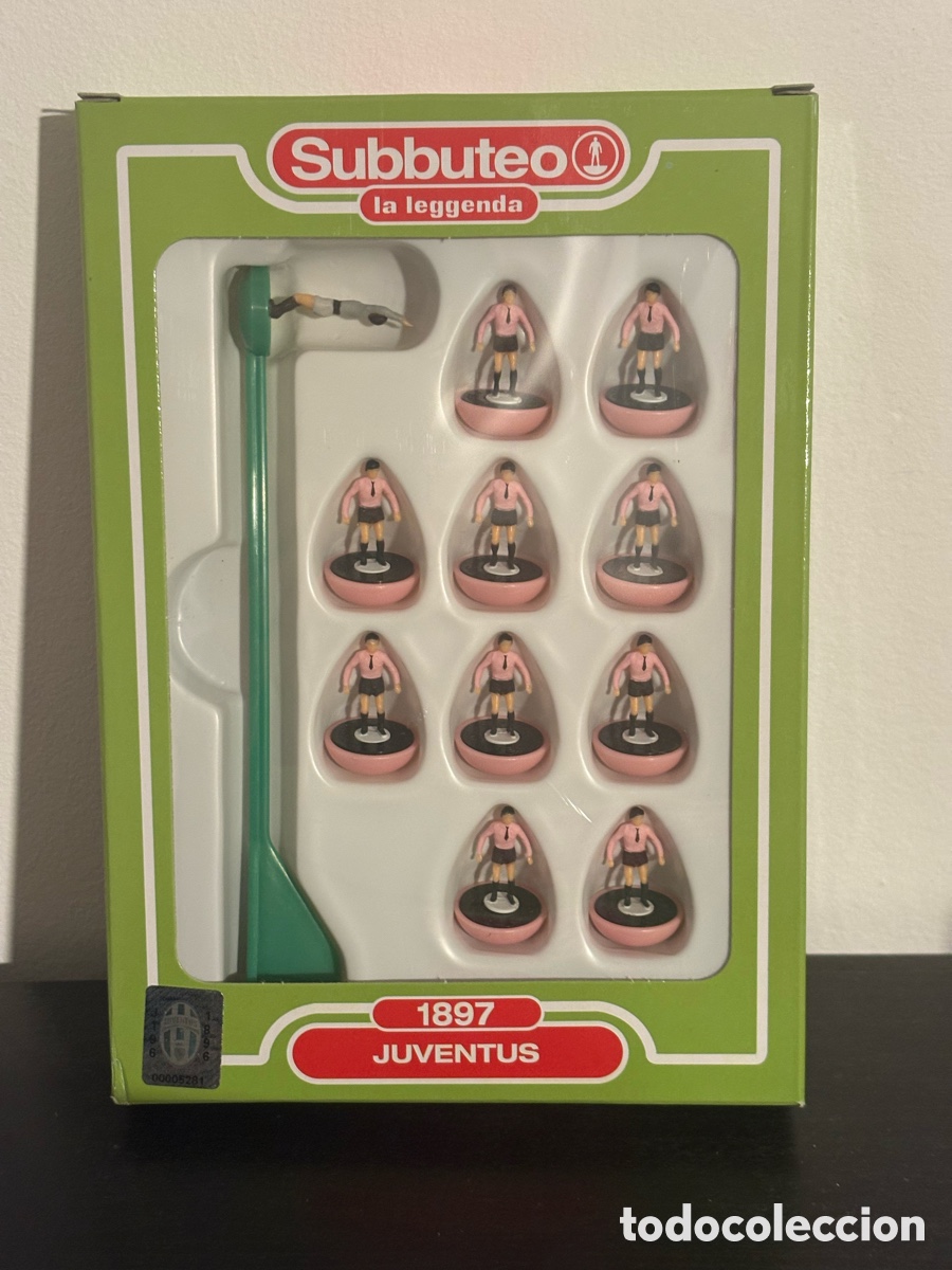 Juegos de mesa: F&uacute;tbol, Subbuteo La Leggenda, Juventus 1897 (A17)