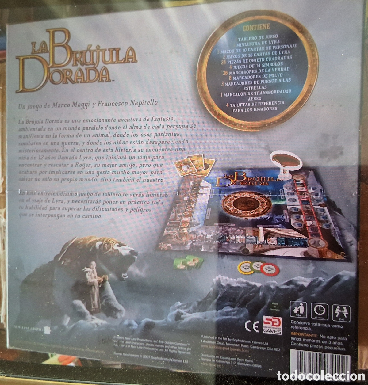 Juegos de mesa: La br&uacute;jula dorada de Devir juego de mesa precintado - Foto 2