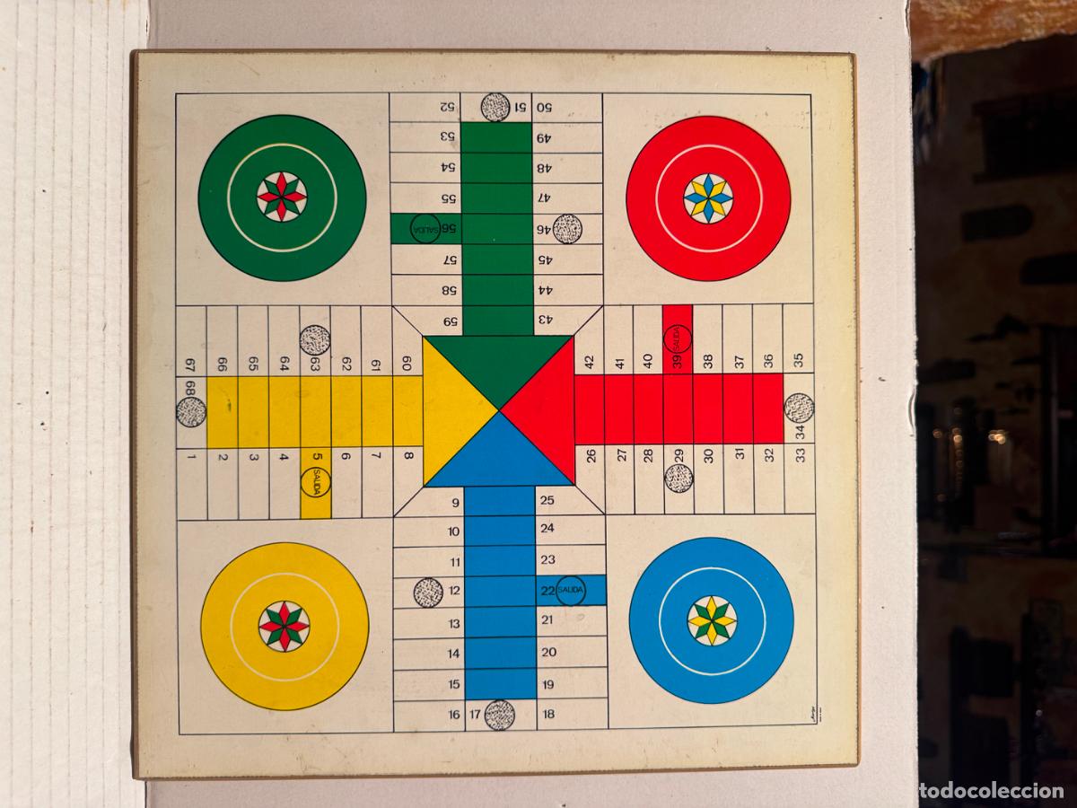 Juegos de mesa: ANTIGUO JUEGO OCA PARCHISS - Foto 3