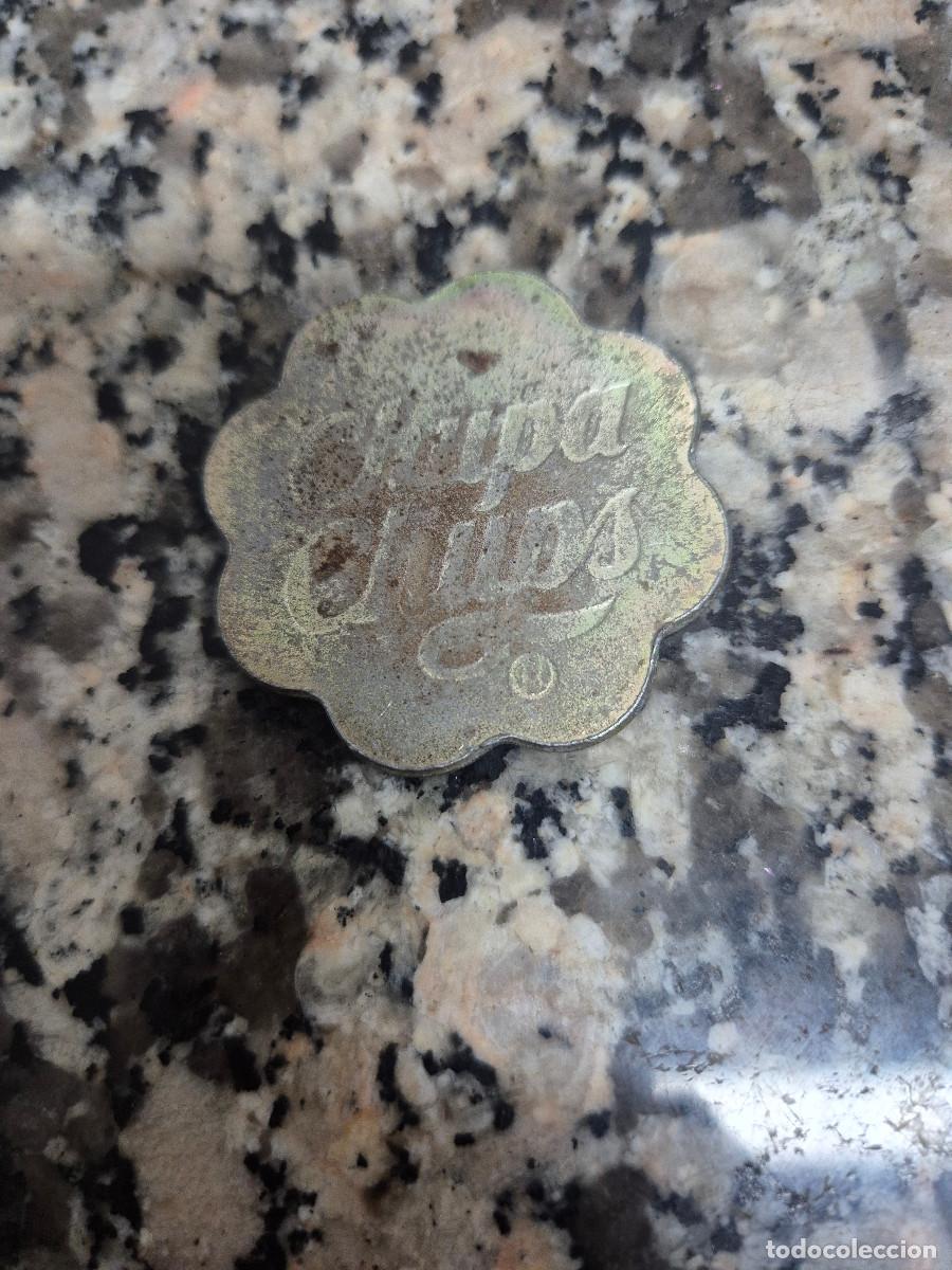 Juegos de mesa: TAZO METALICO CHUPA CHUPS. - Foto 2