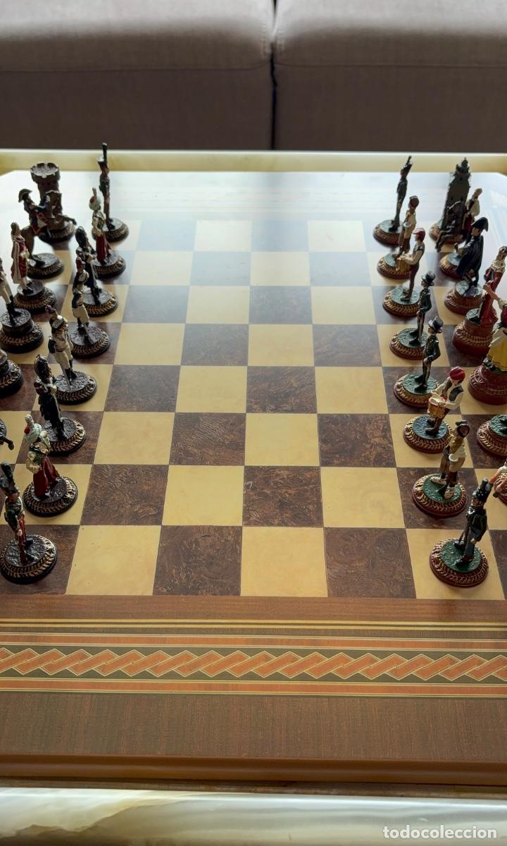 Juegos de mesa: Juego de ajedrez de la Guerra de la Independencia - Foto 5