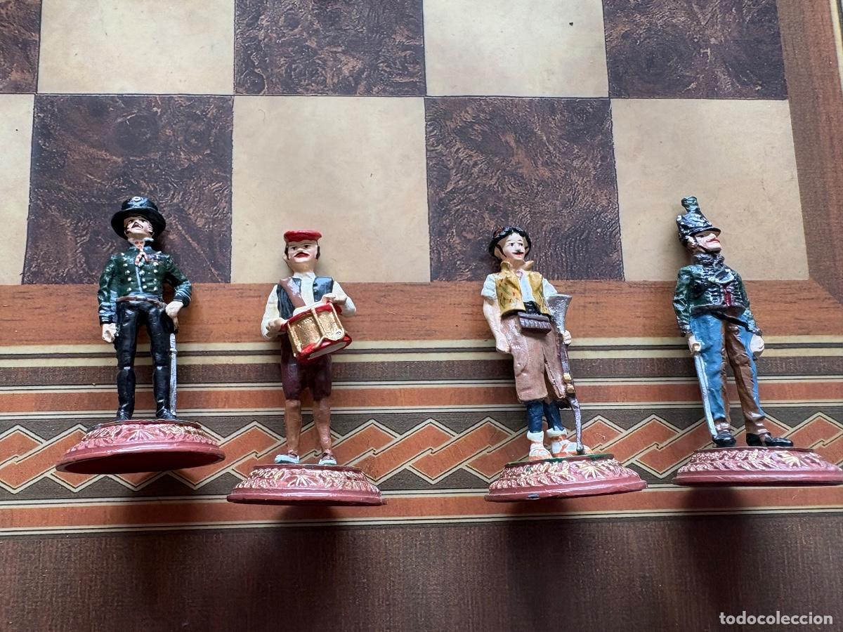 Juegos de mesa: Juego de ajedrez de la Guerra de la Independencia - Foto 12