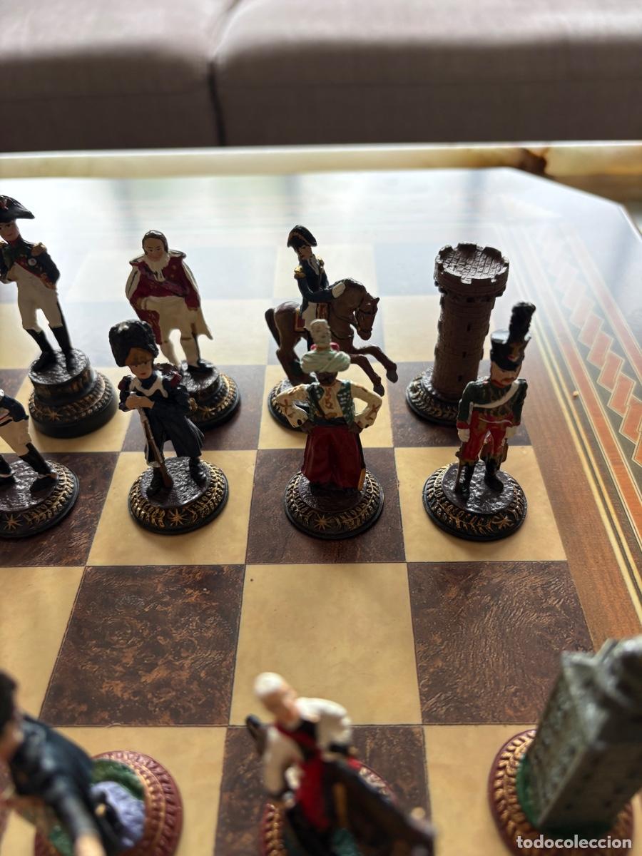 Juegos de mesa: Juego de ajedrez de la Guerra de la Independencia - Foto 15