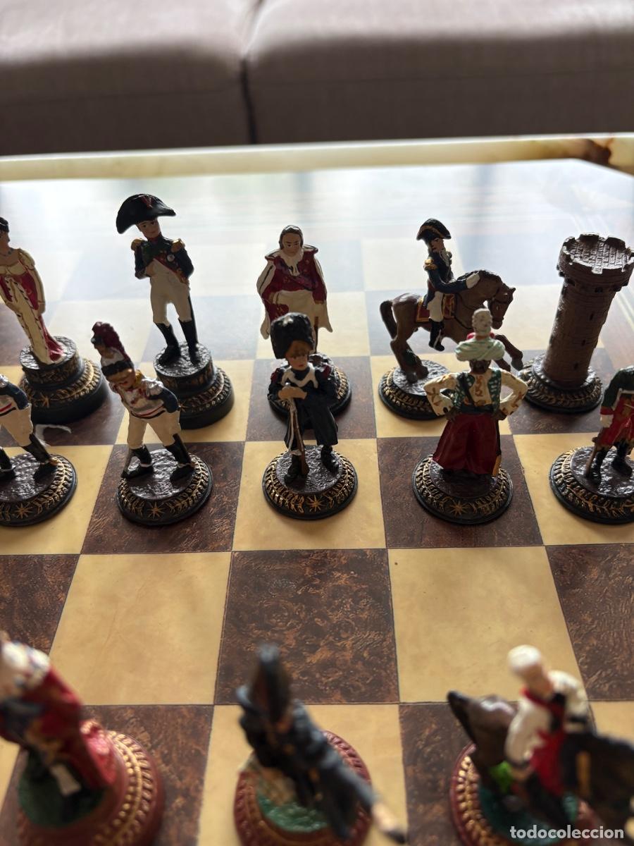 Juegos de mesa: Juego de ajedrez de la Guerra de la Independencia - Foto 16