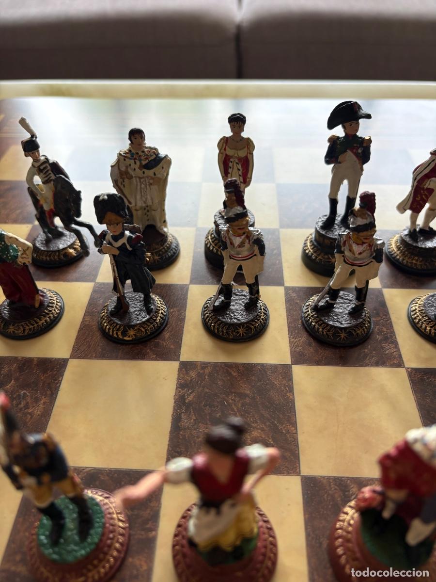 Juegos de mesa: Juego de ajedrez de la Guerra de la Independencia - Foto 18