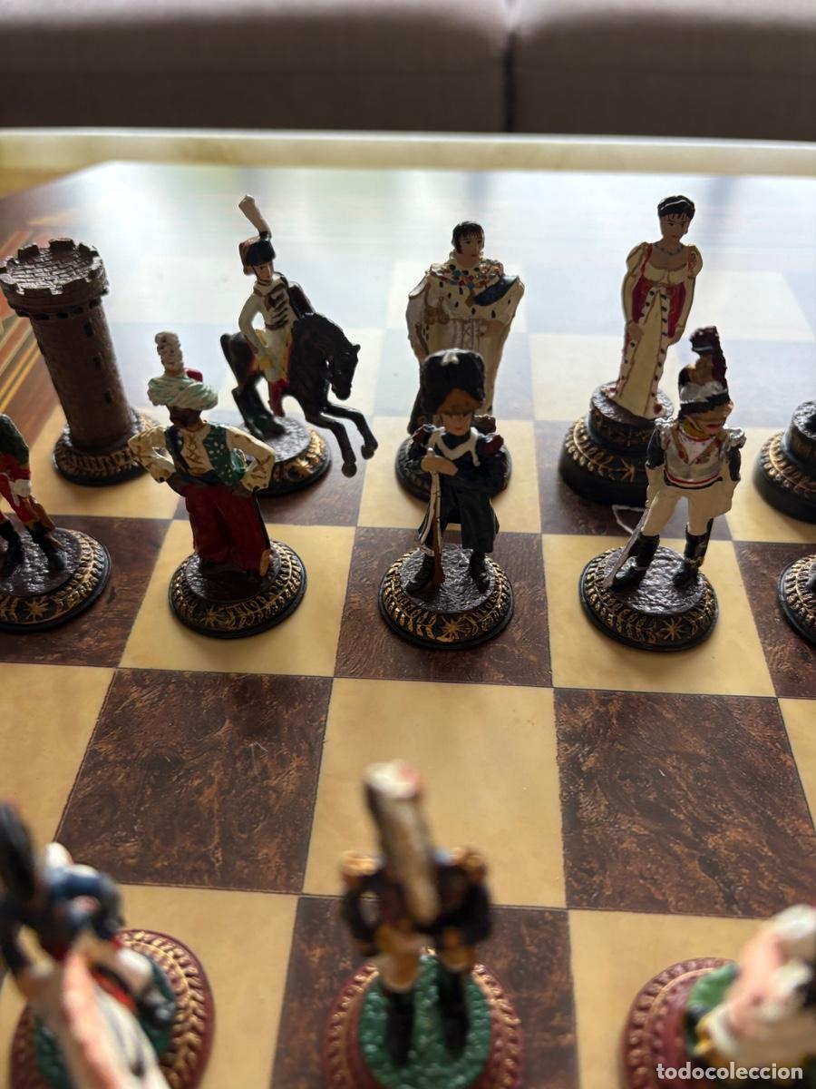 Juegos de mesa: Juego de ajedrez de la Guerra de la Independencia - Foto 19