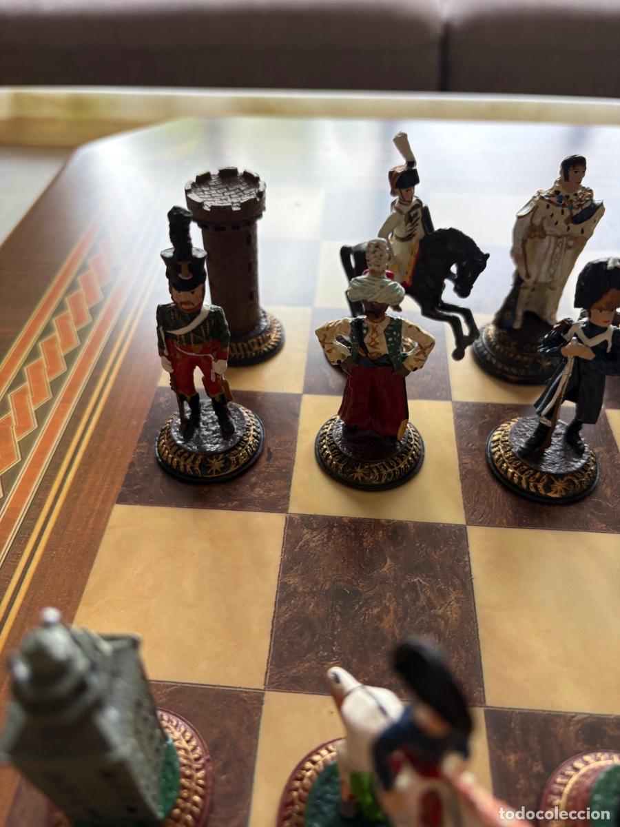 Juegos de mesa: Juego de ajedrez de la Guerra de la Independencia - Foto 20