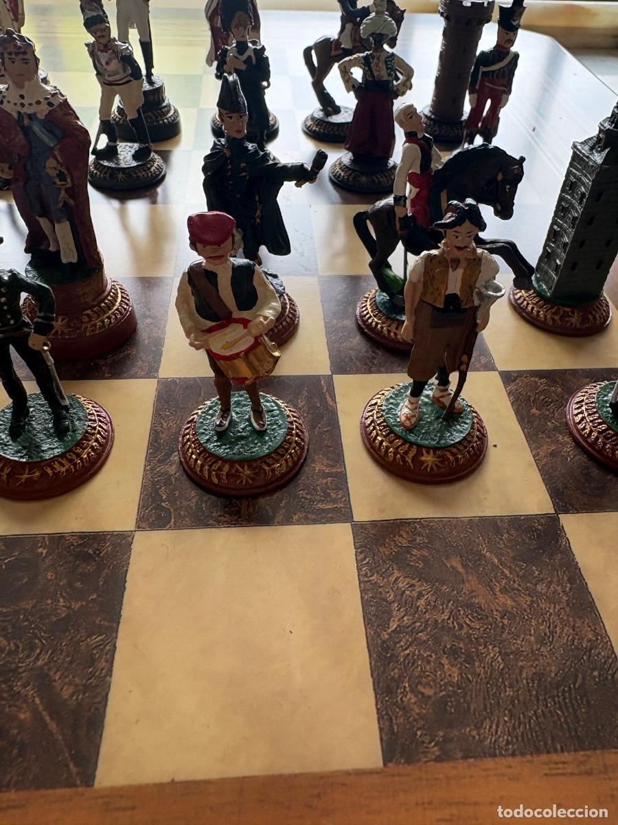 Juegos de mesa: Juego de ajedrez de la Guerra de la Independencia - Foto 22