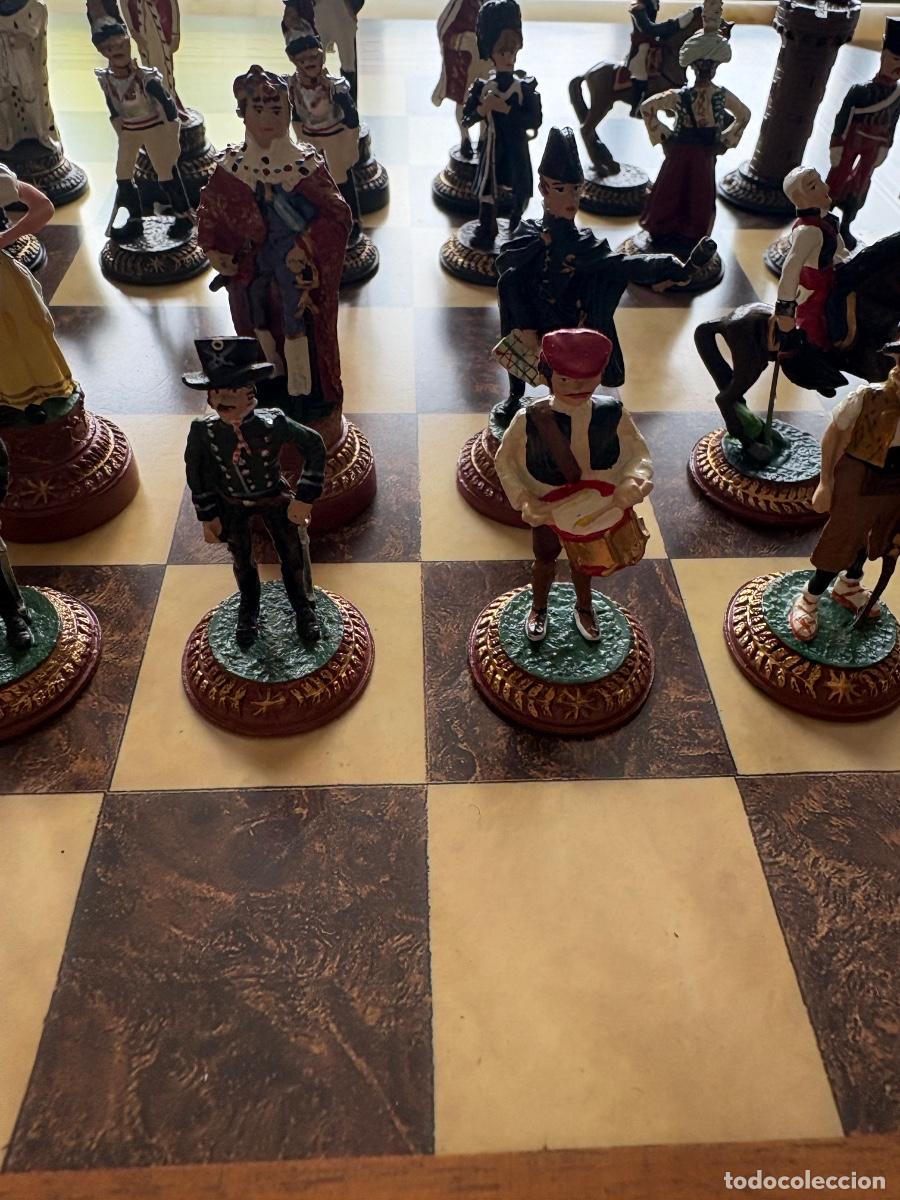 Juegos de mesa: Juego de ajedrez de la Guerra de la Independencia - Foto 23