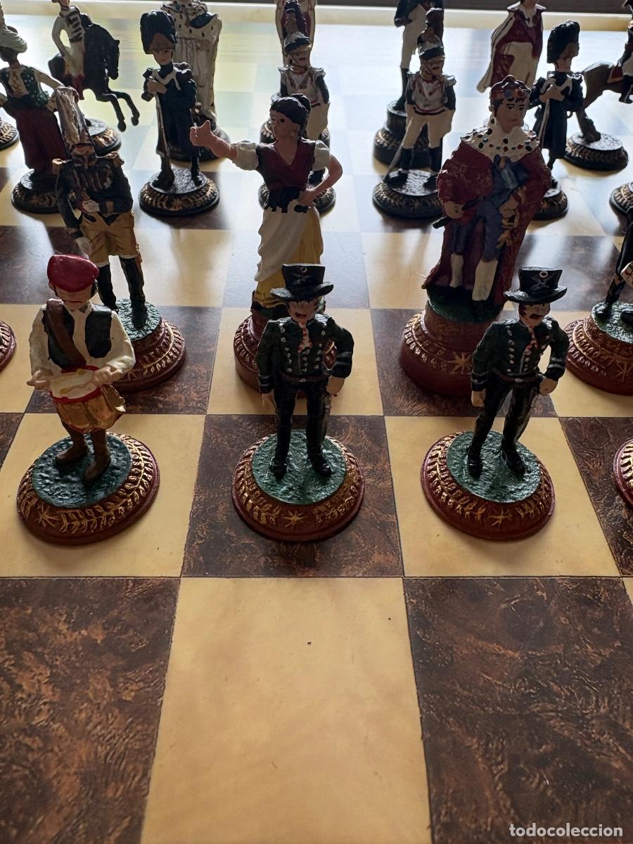 Juegos de mesa: Juego de ajedrez de la Guerra de la Independencia - Foto 24