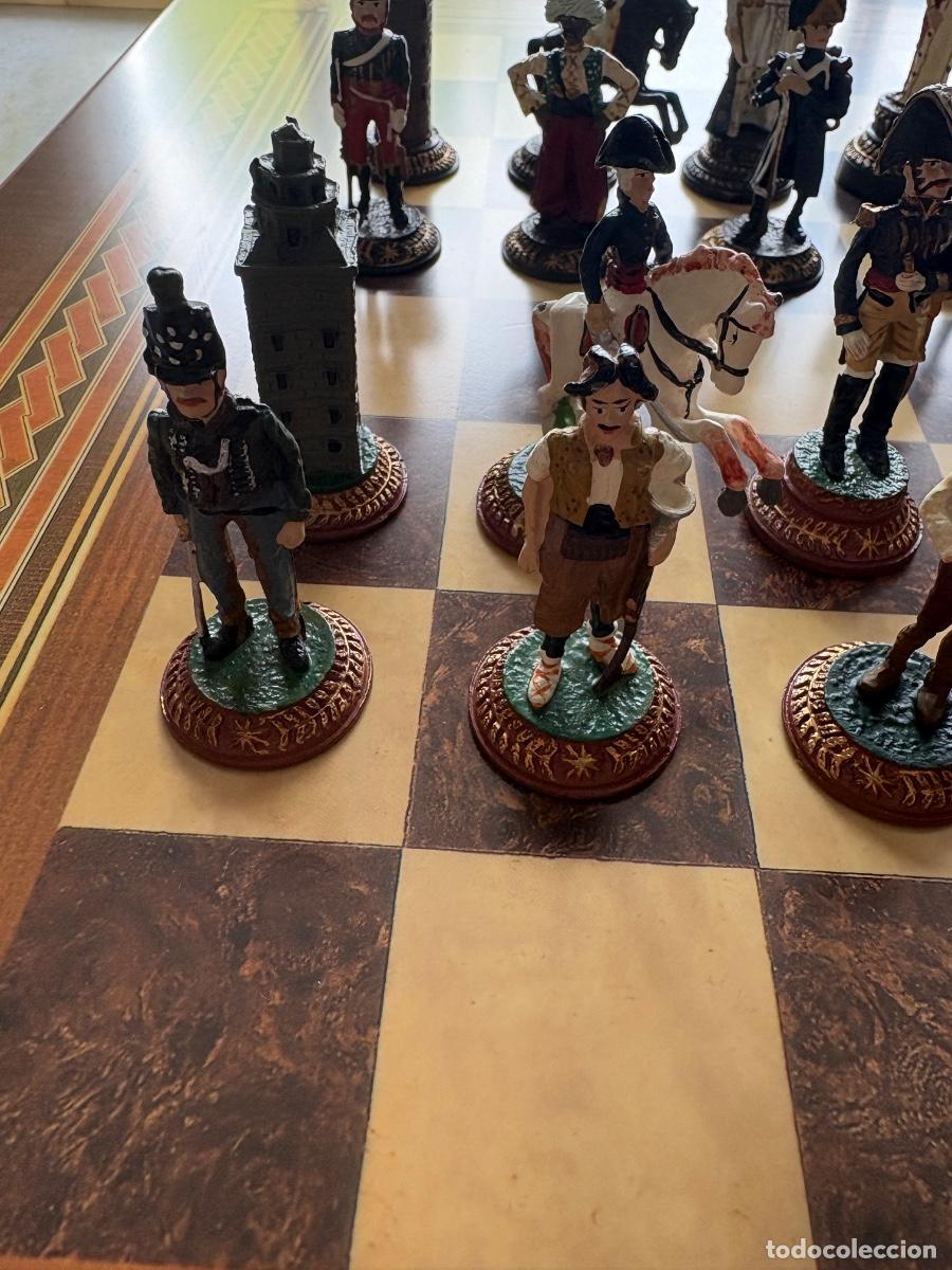 Juegos de mesa: Juego de ajedrez de la Guerra de la Independencia - Foto 26