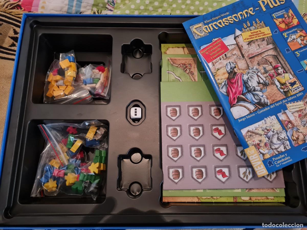 Juegos de mesa: Carcassonne Plus big box 4 Devir 2012 COMO NUEVO - Foto 3
