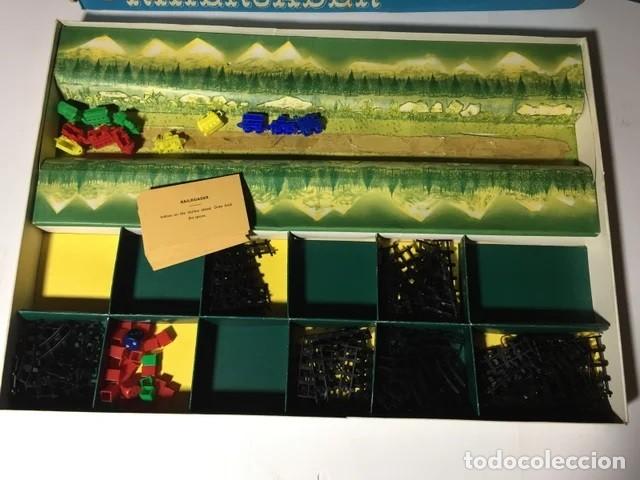 Juegos de mesa: Juego de Mesa Railroader - Waddingtons 1963 - Foto 3