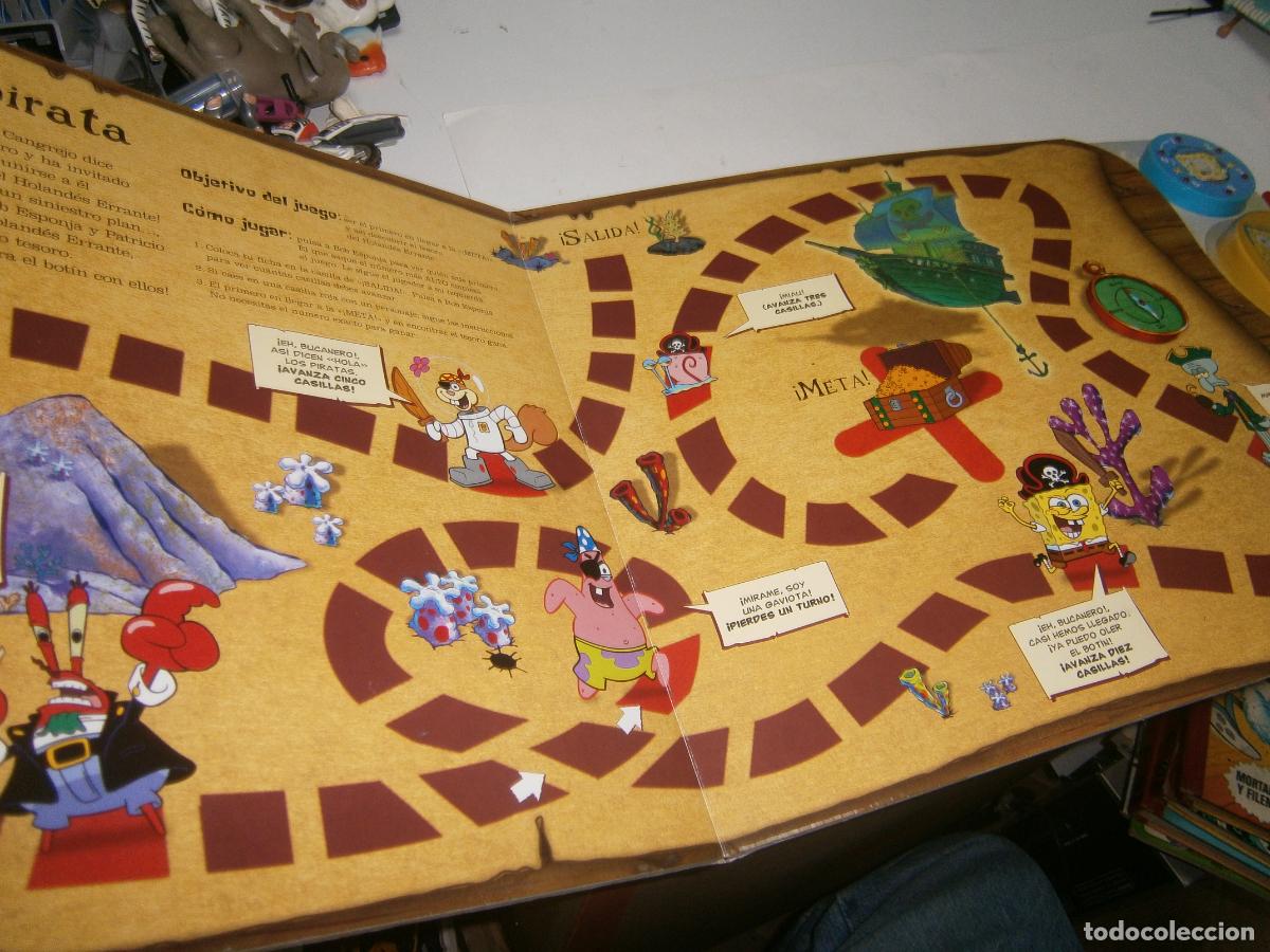 Juegos de mesa: LIBRO DE JUEGOS ELECTRONICO BOB ESPONJA - Foto 2
