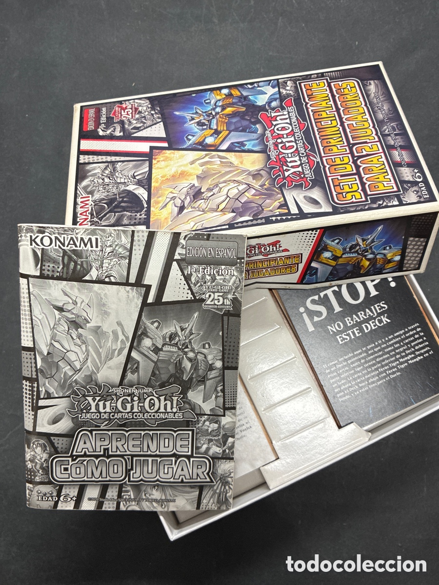 Juegos de mesa: CAJA JUEGO CARTAS YU - GI - OH SET PARA PRINCIPIANTE DOS JUGADORES MUY NUEVA