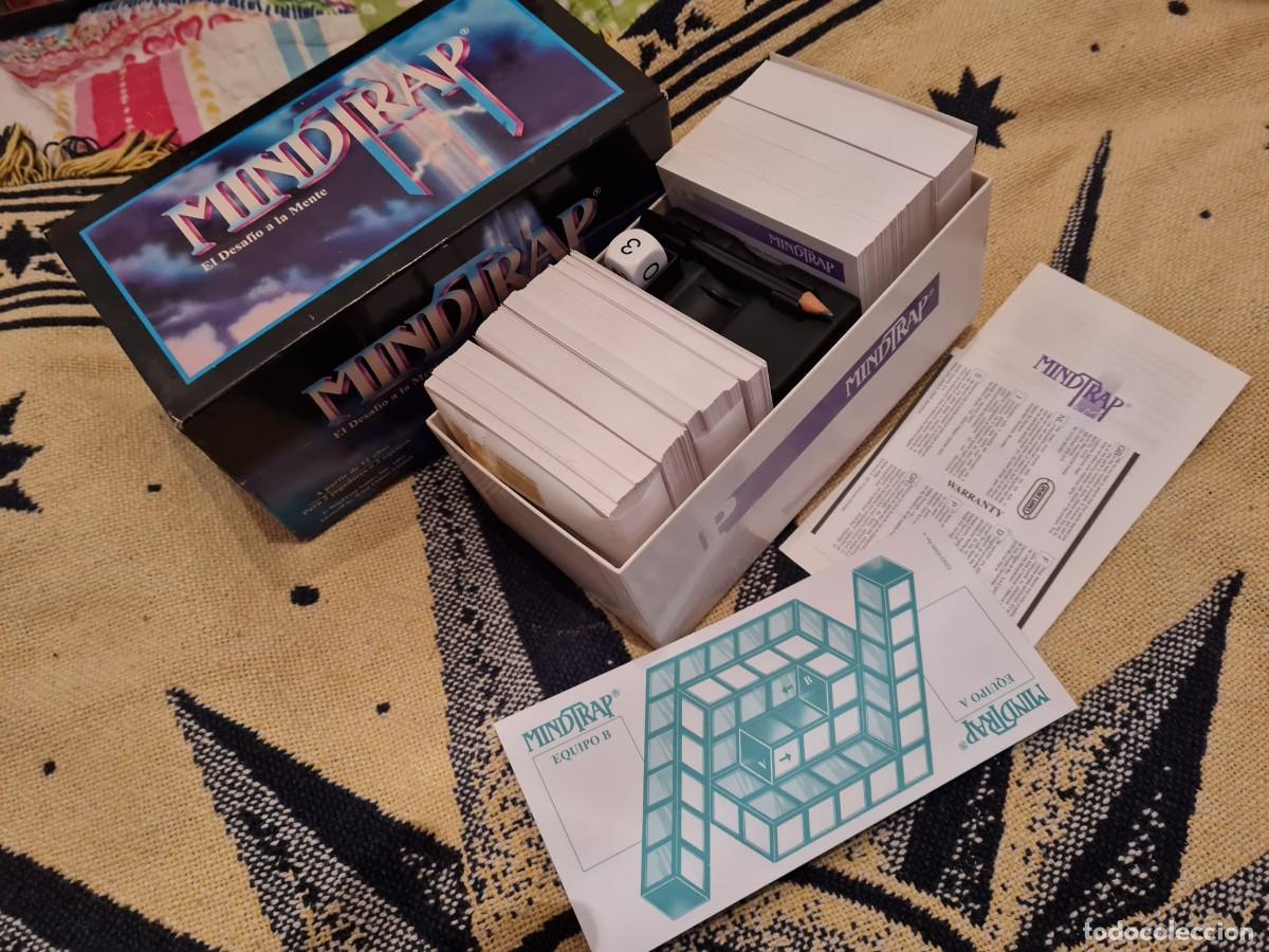 Juegos de mesa: MINDTRAP EL DESAF&Iacute;O DE LA MENTE JUEGO DE PREGUNTAS COMPLETO - Foto 2