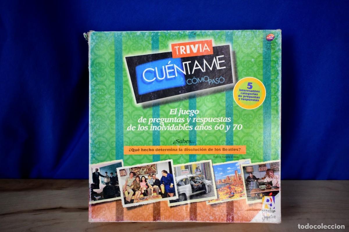 Juegos de mesa: Trivia de la seria cu&eacute;ntame como pas&oacute; 60-70 - Foto 1