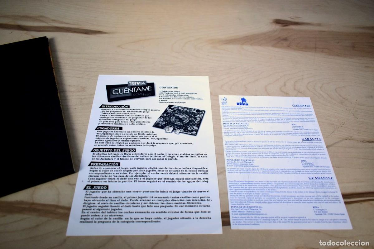 Juegos de mesa: Trivia de la seria cu&eacute;ntame como pas&oacute; 60-70 - Foto 4