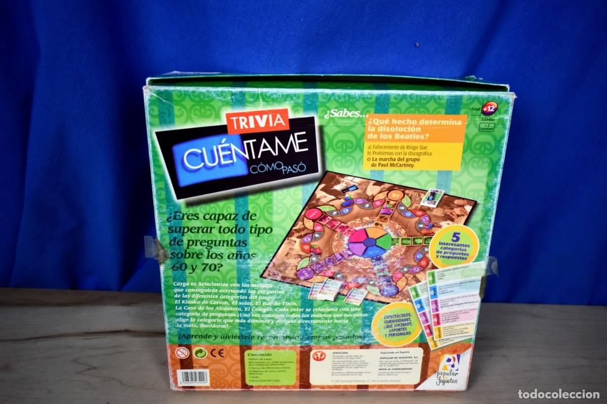 Juegos de mesa: Trivia de la seria cu&eacute;ntame como pas&oacute; 60-70 - Foto 5