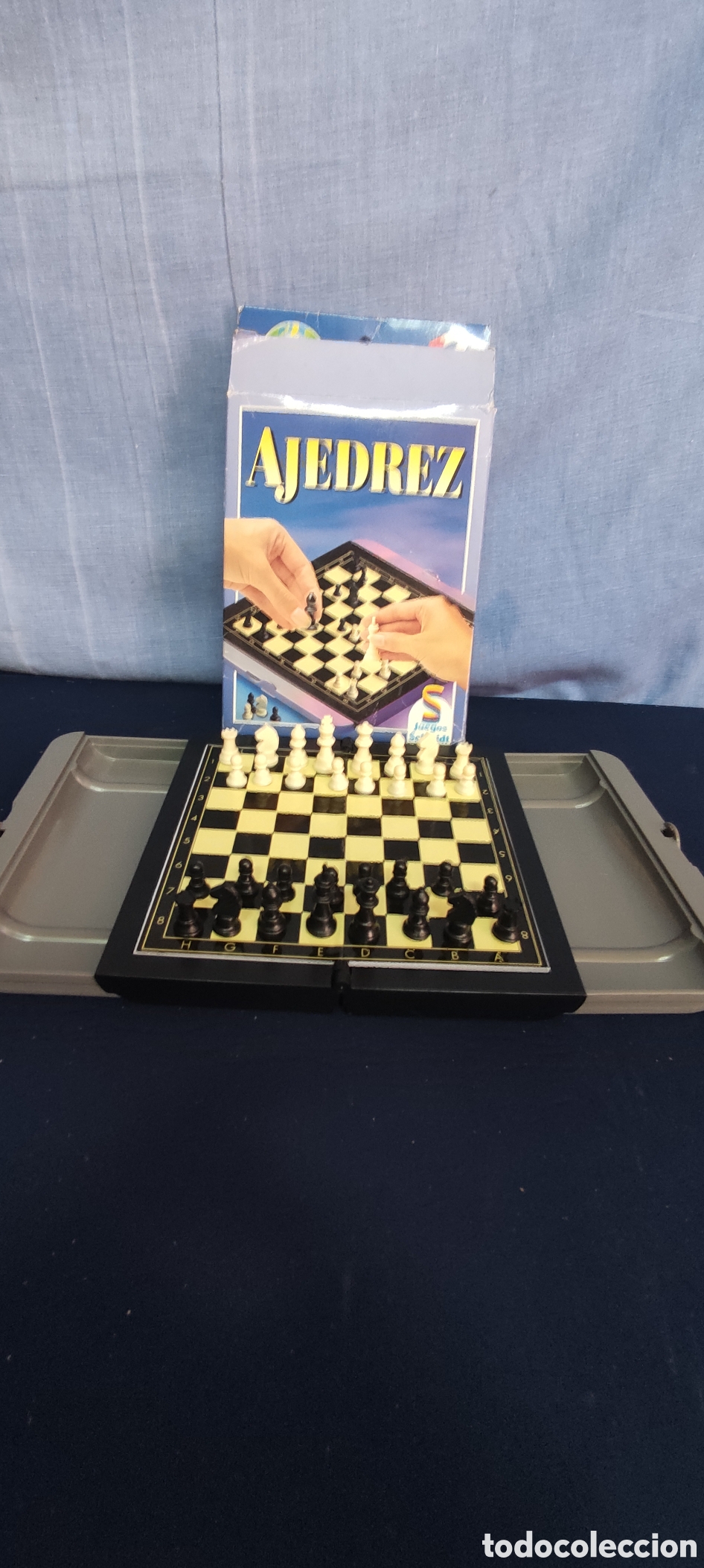 Juegos de mesa: Ajedrez magn&eacute;tico de viaje - Foto 3