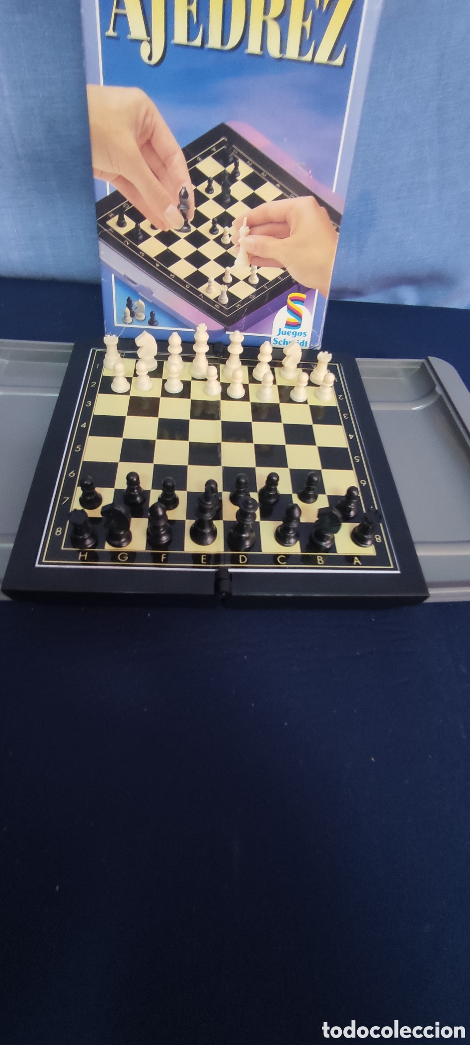 Juegos de mesa: Ajedrez magn&eacute;tico de viaje - Foto 4