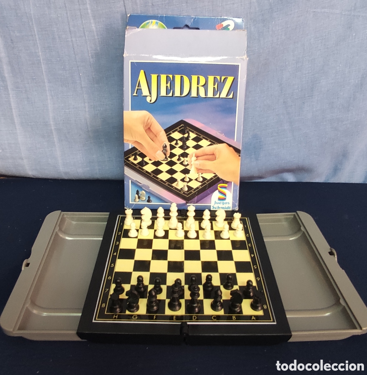 Juegos de mesa: Ajedrez magn&eacute;tico de viaje - Foto 1