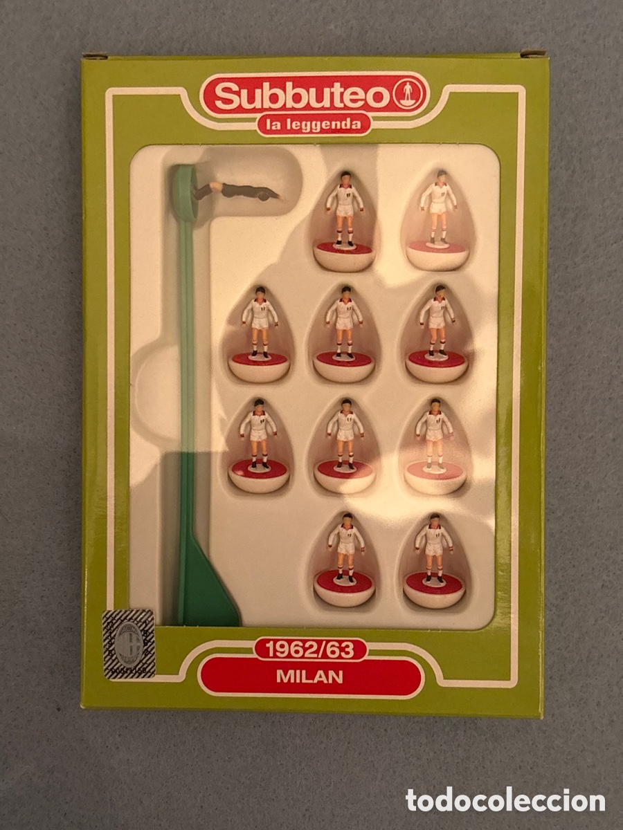 Juegos de mesa: Subbuteo La Leggenda, Hasbro, Mil&aacute;n 1962/63 (A26)