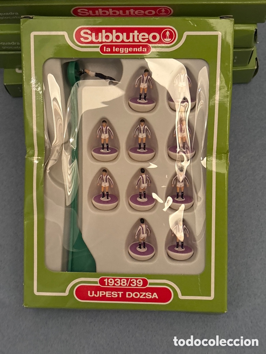 Juegos de mesa: Subbuteo La Leggenda, Hasbro, Ujpest Dozsa (A26)
