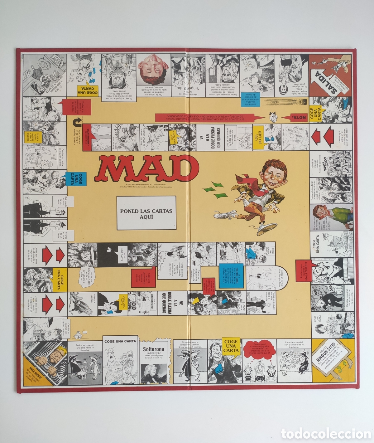 Juegos de mesa: Juego de mesa MAD, Parker 1992 - Foto 2