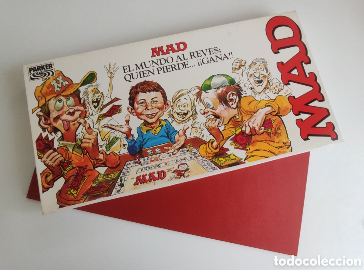 Juegos de mesa: Juego de mesa MAD, Parker 1992 - Foto 5
